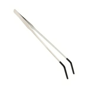 Rubber tipped long tweezers
