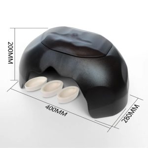 Reptile Haven Cave Large - Black/Brown