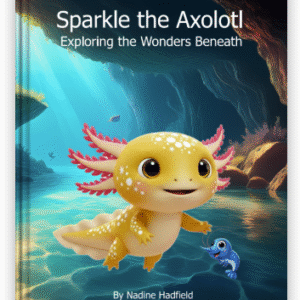 Sparkle the Axolotl - Exploring the Wonders Beneath